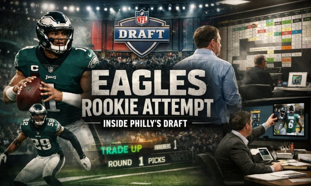 Eagles Rookie Trade Attempt Explained: Inside Philly’s Draft Moves