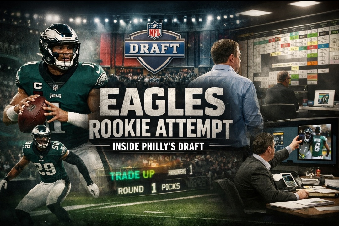 Eagles Rookie Trade Attempt Explained: Inside Philly’s Draft Moves