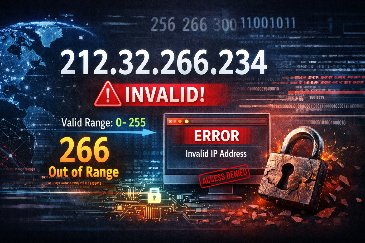 212.32.266.234: Anatomy of an Invalid IPv4 Address Explained