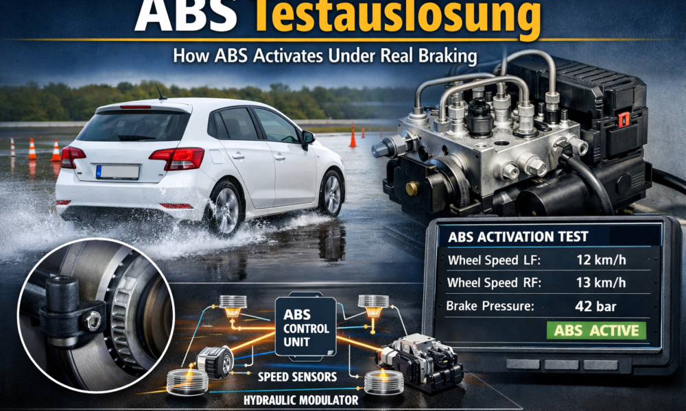 ABS Testauslösung Explained: How ABS Activates in Braking