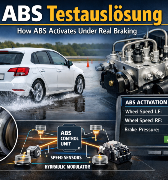 ABS Testauslösung Explained: How ABS Activates in Braking