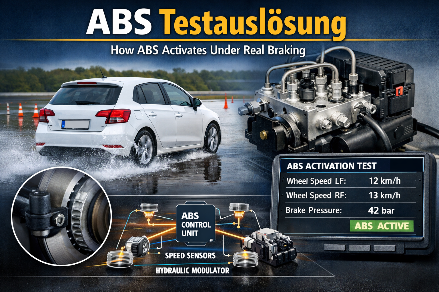 ABS Testauslösung Explained: How ABS Activates in Braking
